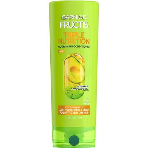 Garnier Fructis Triple Nutrition Conditioner, Dry to Very Dry Hair, 21 fl. oz.