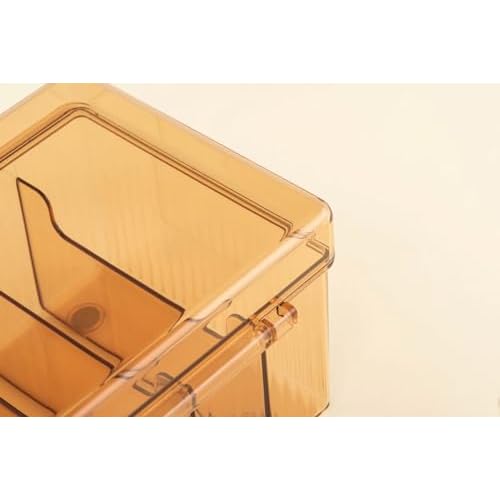 Acrylic Eyelash Extension Organizer, Large Capacity Lash Supplies Storage Container Box, Makeup Cart With Lashes Extension Supplies