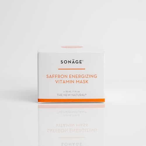 SONAGE Saffron Energizing Vitamin Mask: Refresh, Hydrate, and Nourish for a Glowing Complexion (30 ml)