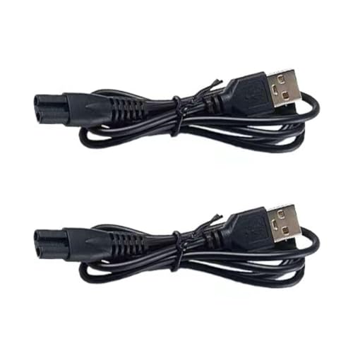2 Pack Worldwide USB Charging Cable Rechargeble Cord for Callus Remover IWEEL/PRITECH/Geopu/CIVYPRO/ELMCHEE/Nicebirdie/zikillya Foot File