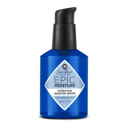 Jack Black Epic Moisture Hydration Booster Serum for Men ? Lightweight Men¡¯s Face Moisturizer & Anti-Wrinkle Skin Care, 2 Fl Oz