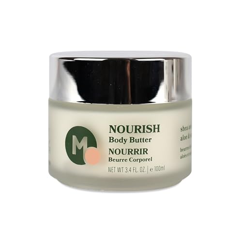 Mommy Matters NOURISH Body Butter, Pregnancy Belly and Postpartum Skin Care, Natural Stretch Mark Cream with Shea & Cocoa Butter, Vegan, Clean & Cruelty-free, 3.4 oz