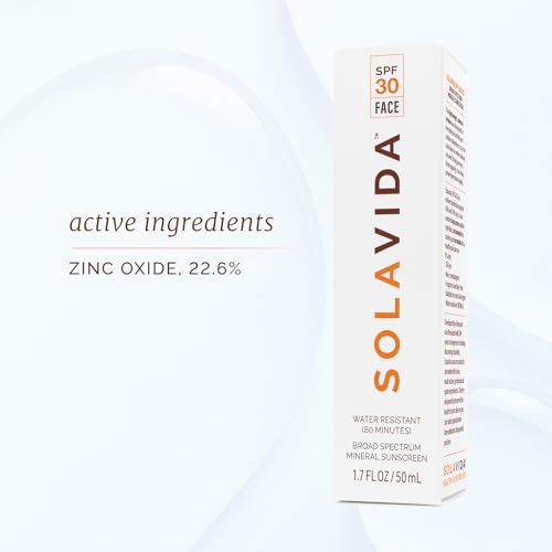 UVA/UVB Professional-grade Daily SPF 30 Mineral-based Face Sunscreen with Zinc Oxide, Hyaluronic Acid, Ceramides, Niacinamide. No artificial fragrances or dyes. 1.7 oz