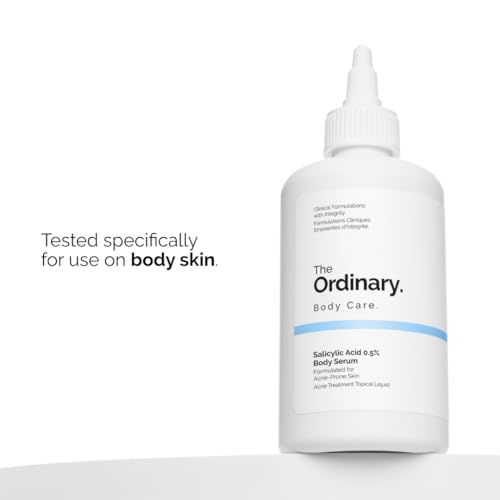 The Ordinary Salicylic Acid 0.5% Body Serum, Exfoliating Treatment for Acne-Prone Skin, 8.1 Fl Oz