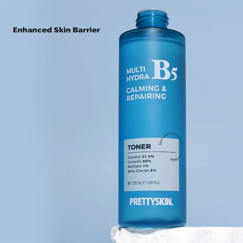 PS.PRETTYSKIN Hydra B5 Toner for Calming & Repairing-Hydrating Facial Toner-Face Toner Korean Alcohol Free, 205ml/ 6.93 Fl Oz