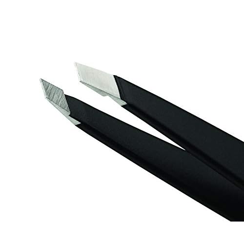 DONNA Tweezer Scissors 48pcs Silver Scissors Shaped Eyebrow Straight Tip Tweezers Clip, Flat Tip Tweezers Hair Plucker, Straight Tip Hairgripping Eyebrow