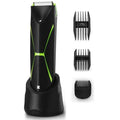 Electric Body Hair Trimmer for Men: Manscape Ball Trimmer Waterproof Pubic Hair Groomer Cordless Rechargeable Groin Shaver Replaceable Blade Wet/Dry Hygiene Razor Portable Body Grooming Travel