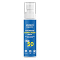 Aravi Organic Dual Mineral Sunscreen Spray SPF 50 | In-VivoTested | Broad Spectrum Protection | Fast Absorbing & Lightweight, Face and Body Sunscreen | Zinc Oxide & Titanium Dioxide - 3.38 FL Oz