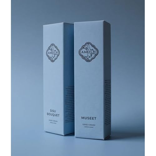 AMOLN - Hand Cream | Enriching, Perfumed Hand Cream | Aluminium Tube, Vegan (Museet, 2.5 fl oz | 75 ml)