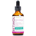 Retinol Serum for Face w/Hydrating Hyaluronic Acid, Collagen, Vitamin E and Aloe vera. Anti-Aging Facial Serum, Tighten Lift Hydrate & Plump All Skin Types, Reduce Fine Line & Wrinkles 2 Fl Oz