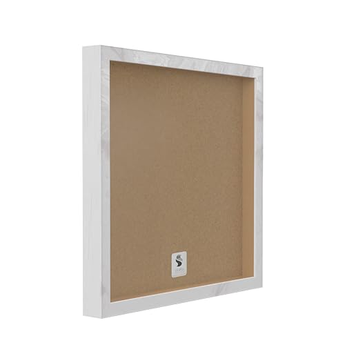 Stupell Industries Wash Soak Relax Floral Wood, Design by Sean Parnell White Framed Wall Art, 24 x 24, Multi-Color