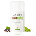 LILY SADO TEA+C¢â Coffee & Matcha Face Moisturizer - Natural Vegan Caffeine Facial Cream w Green Tea & Arabica Coffee Beans - Best Antioxidant, Anti-Wrinkle Moisturizing Lotion - Softens & Firms