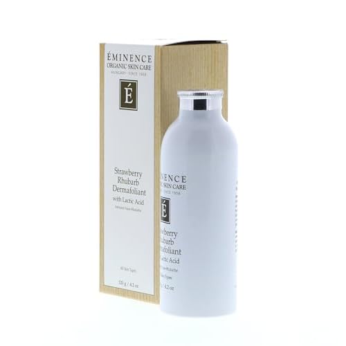 Strawberry Rhubarb Dermafoliant With Lactic Acid by Eminence for Unisex - 4.2 oz Exfoliator