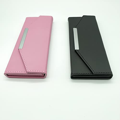 Black Lash Tweezer Case Empty Tweezers Storage Bag Portable Tweezer Holder Container Travel Bag for Eyelash Tweezers