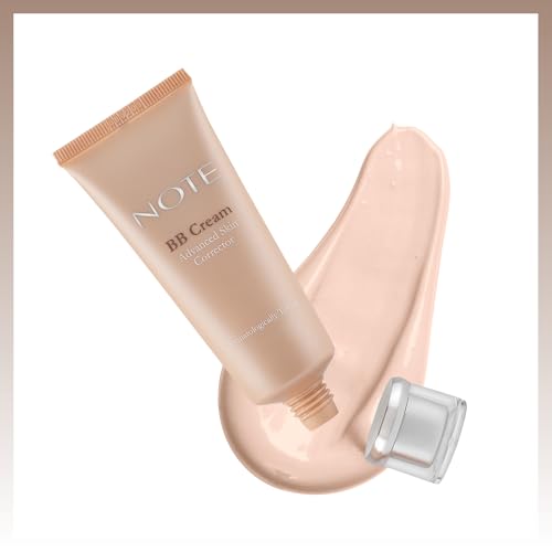 NOTE BB Cream SPF 15 - Tinted Beauty Balm Cream with Vitamin E - Hydrating Foundation Makeup for Lasting Natural Finish - 100-1 oz