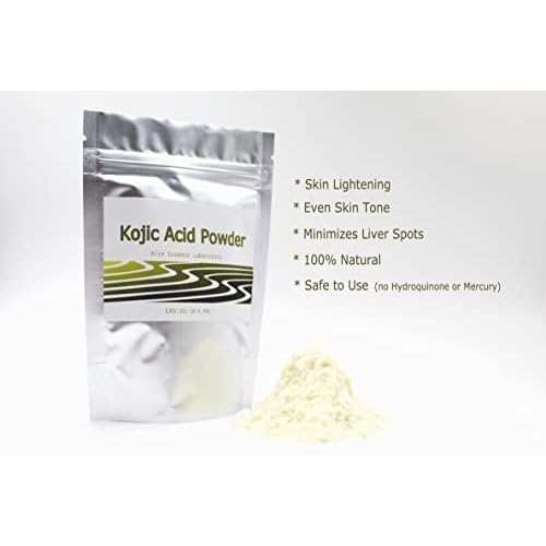 Kojic Acid Powder, Pure 99.5%, Natural, 100g, 3.6oz