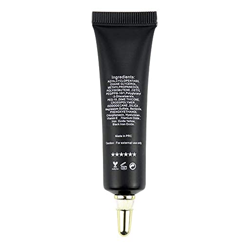 Fendy Eyeshadow Primer,Primer Face Makeup Eye Shadow Base,Anti-Aging Eyeshadow Primer Potion Waterproof Great for Oily Lids Primer (Dark brown-01)