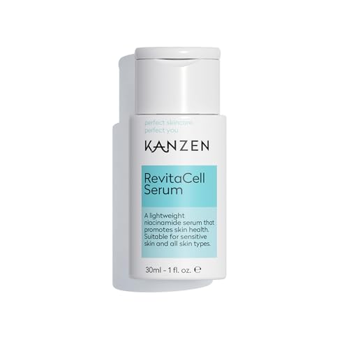 Kanzen Skincare RevitaCell Niacinamide Serum 30ml - 1fl oz ? Skin Serum for Blemishes, Pore Refining & Even Skin Tone with Vitamin B3