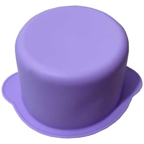 Silicone Wax Warmer Liner, Silicone Wax Bowl for Hair Removal, Non-Stick Wax Melt Warmer Wax Pot Replacement, Reusable Wax Melt Liner with 2 Pcs Spatula Sticks for Hair Removal (Pink, Purple)