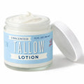 Unscented Tallow Lotion ? 9oz Pure, Preservative-Free One Ingredient Moisturizer