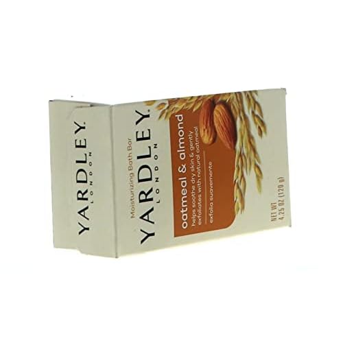 Yardley Oatmeal Almond Bath Bar 4oz - Pack of 2