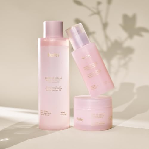 Huxley Secret of Sahara Skin Glow Toner Vita Radiance, Dual-Phase Hydrating Korean Toner, 2% Niacinamide Face Toner, Korean Skincare Toner for Dewy Glow, Glass Skin Finish | 200ml / 6.76 fl. oz.