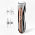 Manscape Groin & Body Hair Trimmer for Men, Electric Ball Pubic Trimmer Shaver | LED Light, IPX7 Waterproof, Rechargeable Men Grooming Kit, Ceramic Blades | Groomer Manscaper (Auric)