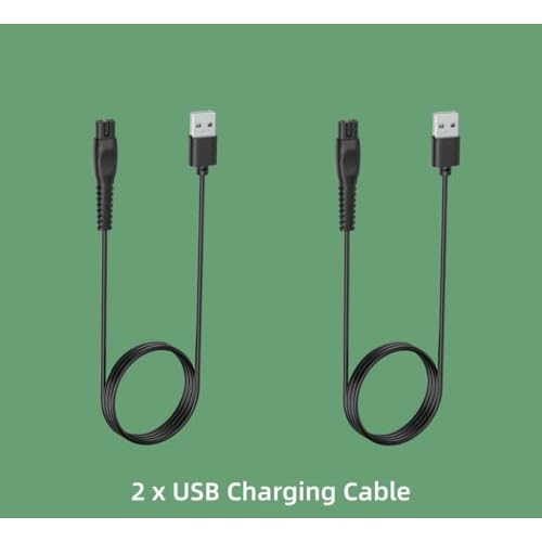 Qjin USB Cable for Philips Norelco All-in-One 3000 5000 7000 9000, Multigroom, Beard Trimmer & Body Groomer Series, USB Charging Cord Compatible with MG3919 MG3939 MG5970 MG7970 BG5495 BG7480 BT5785