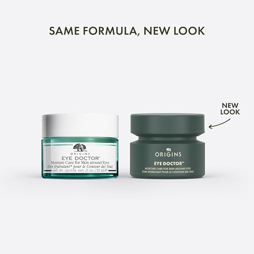 Origins Eye Doctor Hydrating Eye Cream | Nourishes & Smooths | With Cucumber & Squalane, 0.5 Fl Oz