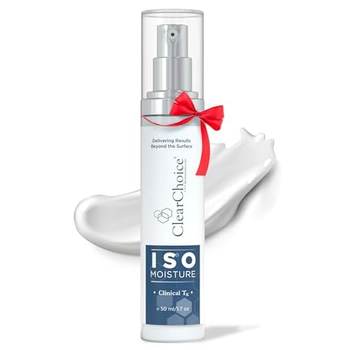 Clear Choice ISO Moisture ? Hydrating Face Moisturizer with Green Tea, Centella Asiatica & Hyaluronic Acid, Anti-Aging, All-Day Hydration, Lightweight, Non-Greasy Formula for All Skin Types, 1.7 oz