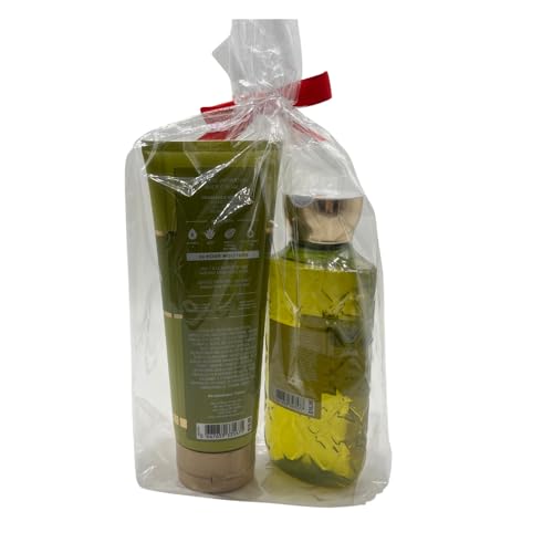 Bath & Body Works GUILTY AS FIG Body Wash & Ultimate Hydration Body Cream 2-piece Gift Set with a Red Bow for Holidays ? Full Size