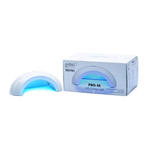 Gelish Mini LED Light ? Professional Nail Lamp, Gel Light, Nail Dryer for Gel Polish, Fast Drying, Compact & Portable LED Light for Home & Salon Use