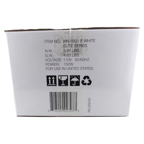 Waxness Professional Wax Heater WN-5001 White Elite-Series 1 lb - 5 Years Warranty