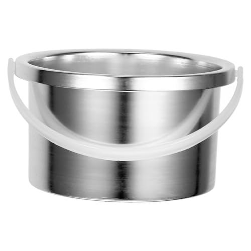 Wax Melting Inner Pot Replacement Aluminum Container for Wax Warmers 4.72 Inch Hair Removal Waxing Bowl Compatible with Melting Machines