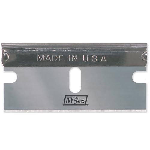 IVY Classic 11182 Single-Edge Razor Blades, USA, 100 Pack