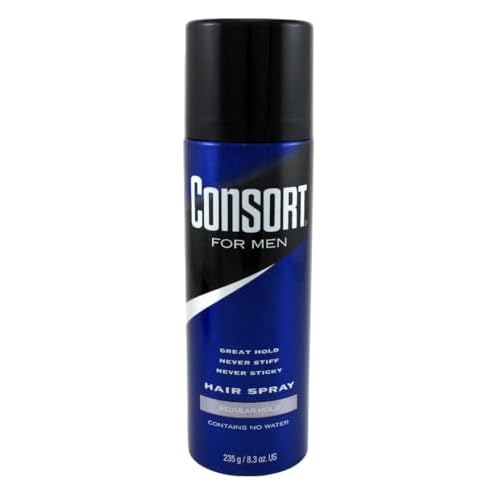 Consort Hair Spray 8.3 Ounce Regular Hold Aerosol (Pack of 3)