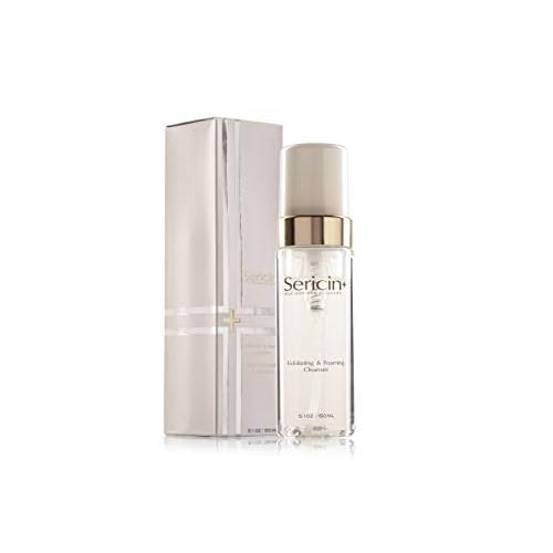 Sericin Plus Exfoliating and Foaming Facial Cleanser. SILK Infused Facewash for a Radiant Skin. Removes Makeup & Excess Oil and Detox Skin.