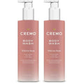Cremo Wild Iris Musk Skin Moisturizing Body Wash for Women,Notes of Citrus Sorbet,Wild Iris,and Fluffy Musk,16 Fl Oz,(Pack of 2)