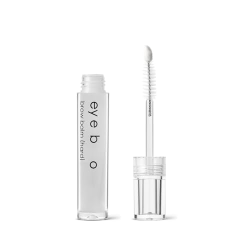 EYEBO Brow Balm (Hard), Nourishing Formula, All-in-one brush for a Permed Look, Vegan & Cruelty Free, Ultimate Conditioning Balm, 5ml (2 x 0.17 fl. oz)