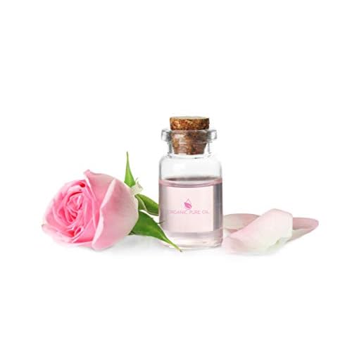 Rosewater Glycerin Mist Toner Bulk Spray Facial Body Floral Cleanser Pure Rose Hydrosol and Vegetable Glycerine Moisturizing Cleansing Toning Mix for Face Skin Hair Body (8 Ounces)