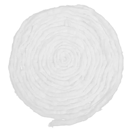 NOLITOY 200g Soft Cotton Beauty Coil, Lint-Free Cotton Strips for Hair Perming, Manicure, and Skincare, Professional Absorbent Roll for Salon and Home Use