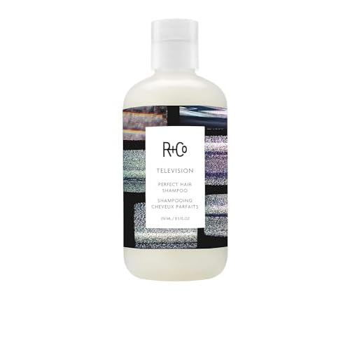 R+Co TELEVISION Perfect Hair Shampoo ? Hydrating & Smoothing Hair Cleanser, Adds Shine & Softness, All Hair Types