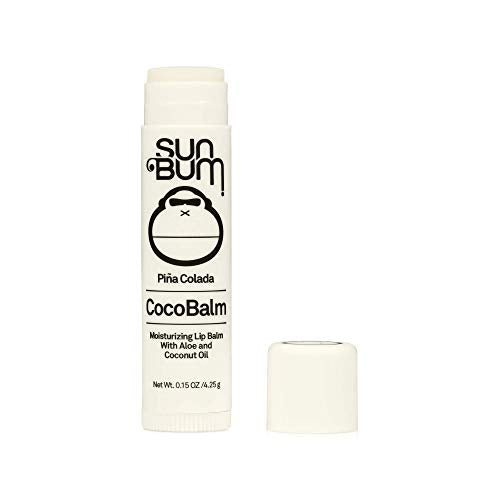Sun Bum Pi?a Colada Cocobalm | Hydrating Lip Balm with Aloe |Paraben Free, Silicone Free, | 0.15oz Stick (20-48058) (Pack of 3)