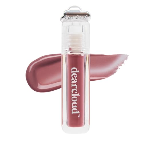 dearcloud Color Crush Lip Tint ? Lip Gloss for Women ? Tinted Lip Balm with Squalane ? Sundae (0.13 oz)