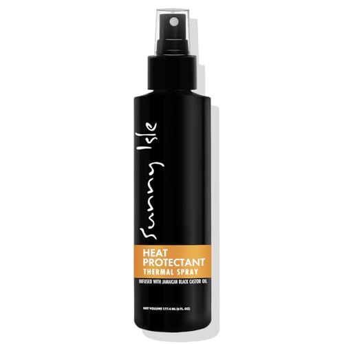 Sunny Isle Heat Protectant Thermal Spray, Jamaican Black Castor Oil