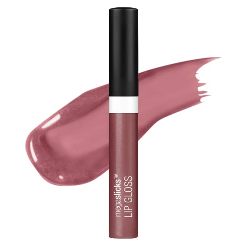 wet n wild MegaSlicks Lip Gloss Green Rasp-berry Voice 10- Rasp-berry Voice 0.6 Ounce and Mega Slicks Lip Gloss | Long Lasting | Hyaluronic Acid | High Shine | Rose Pink Lowkey Pink