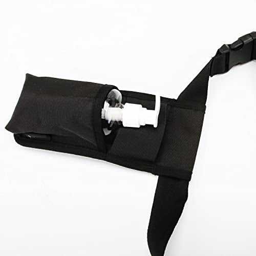 Adjustable Universal Massage Oil Bottle Holster for Therapists Massage Therapy Essential Oil Lotion Holder,Bag Only,Not Bottle Included