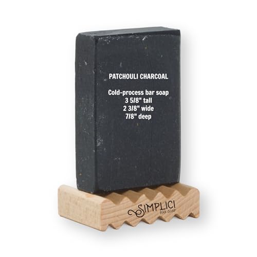 SIMPLICI Patchouli Charcoal Soap Value Bag (6 Bars)