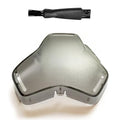 Shaver Head Protective Cap, for Series 7000 Razor Head Cover, Plastic Protective Dustproof Cap for Men's Shaver S9000, S5000, S7000, S8050, S9931, S9936, S5532 and Cleaning Brush Set