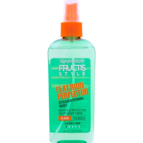 Garnier Fructis Style Flat Iron Perfector Straightening Mist, Sleek , 6 Fl Oz